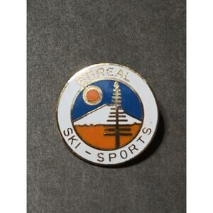 Boreal Ski Resort California Ski Sports Ski Pin Vintage 1979